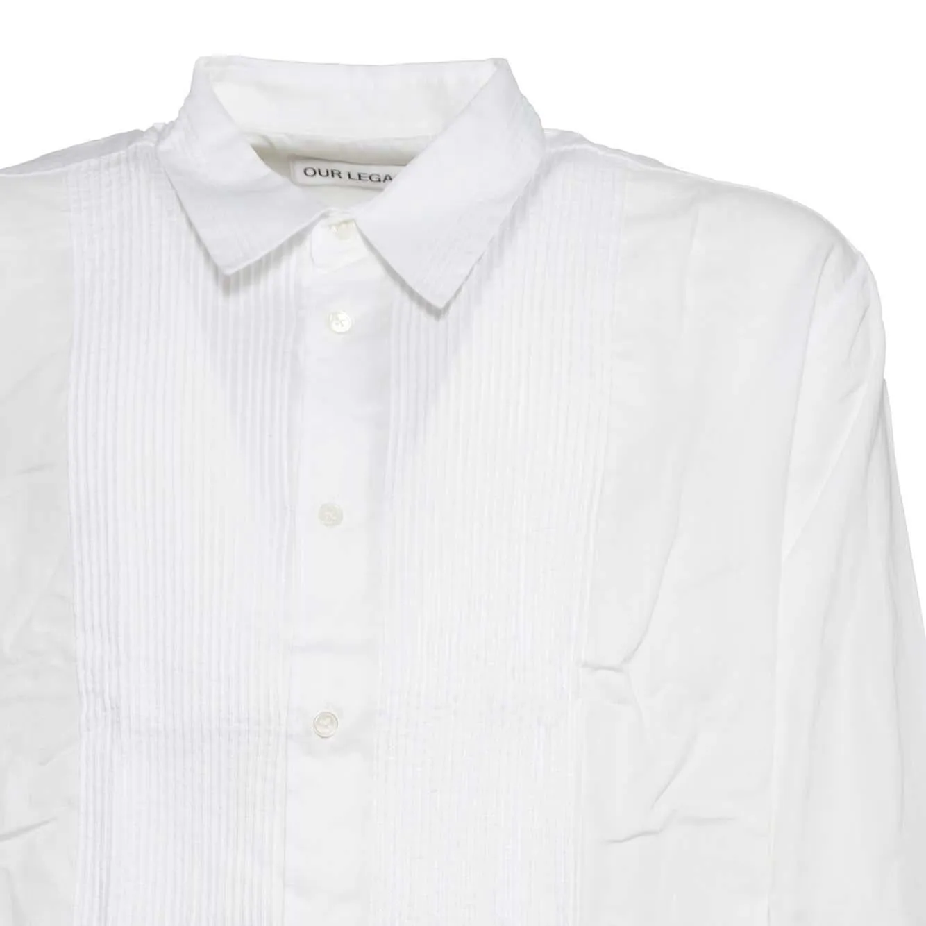 Our Legacy Promise Shirt M2262PI camicia avorio cotone