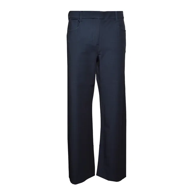 S Max Mara Gela 2629136031600 pantalone blu notte misto cotone
