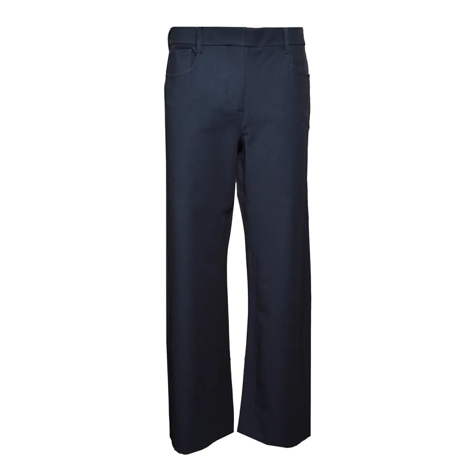 S Max Mara Gela 2629136031600 pantalone blu notte misto cotone