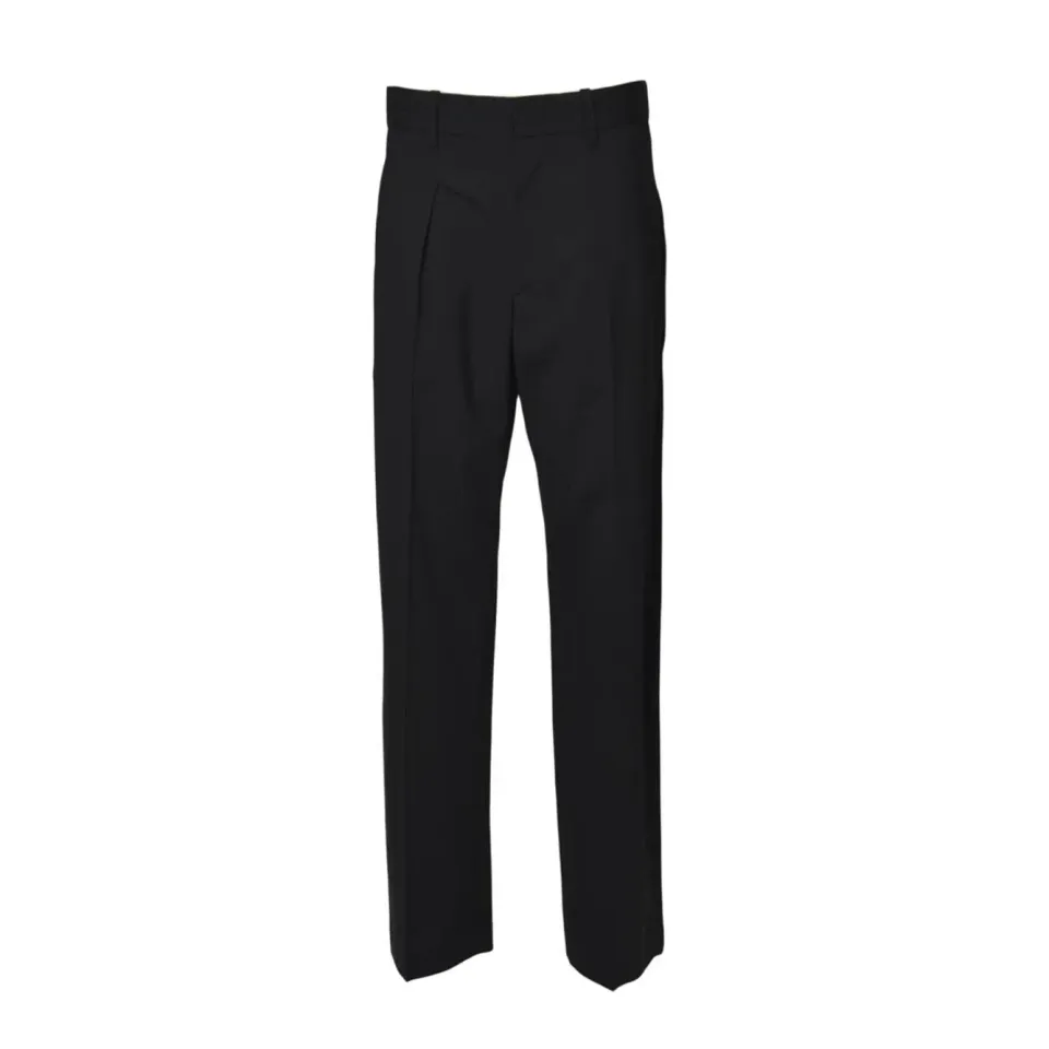 Isabel Marant Lisetta 25APA0569 pantalone lana nero