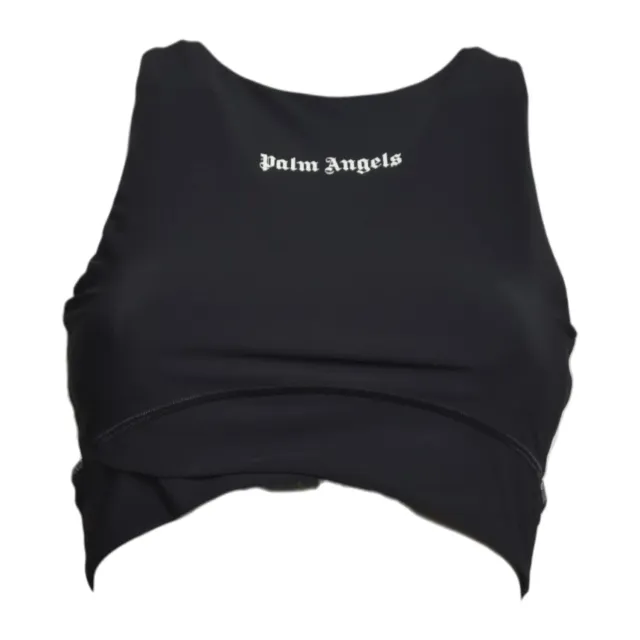 Palm Angels PWVO039S26FAB001 track top nero S-M