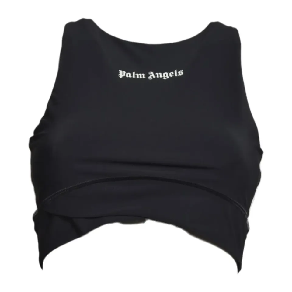 Palm Angels PWVO039S26FAB001 track top nero S-M