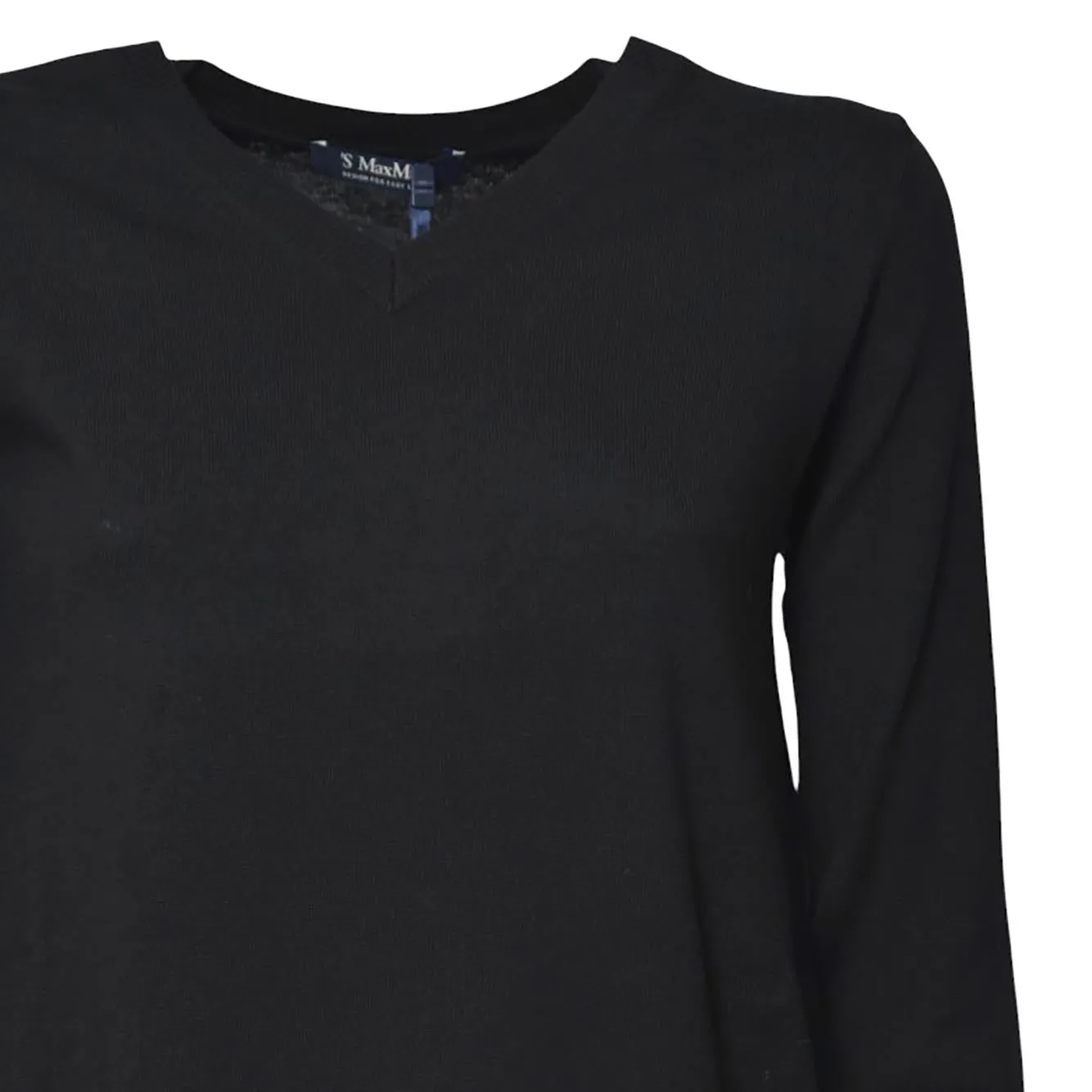 Max Mara 2529366081600 cardigan lana nero M