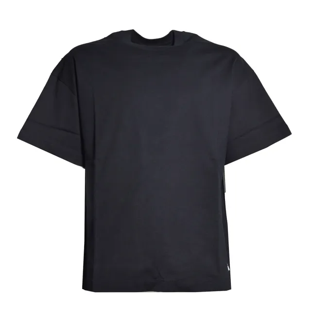 Jil Sander J22GC0277J20348 t-shirt nera 100% cotone