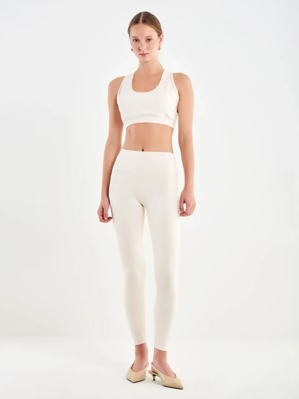 Vicolo Leggings Tecnico Vaniglia Modellante