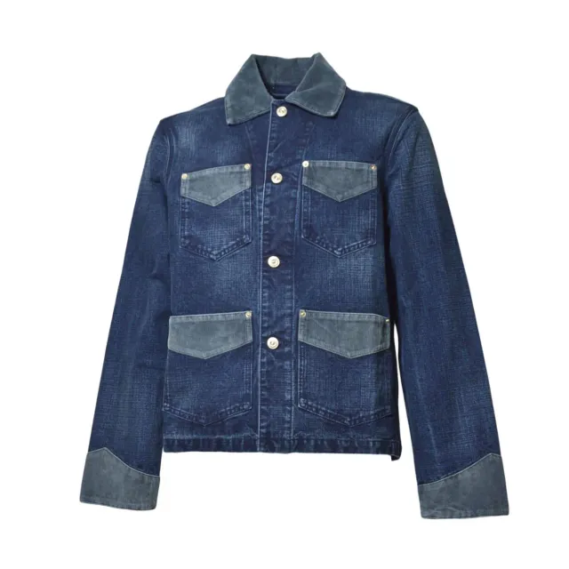 Wales Bonner Sierra UA25DE03CO03504 giacca canvas indigo M