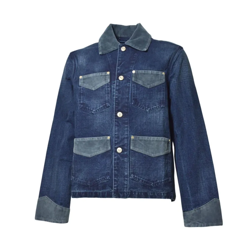Wales Bonner Sierra UA25DE03CO03504 giacca canvas indigo M