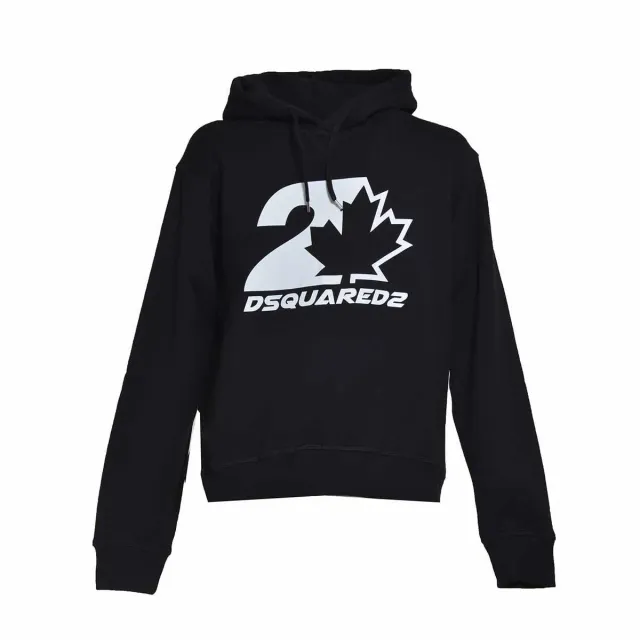 Dsquared2 Cool Fit S74GU0728S25516 felpa nera cappuccio