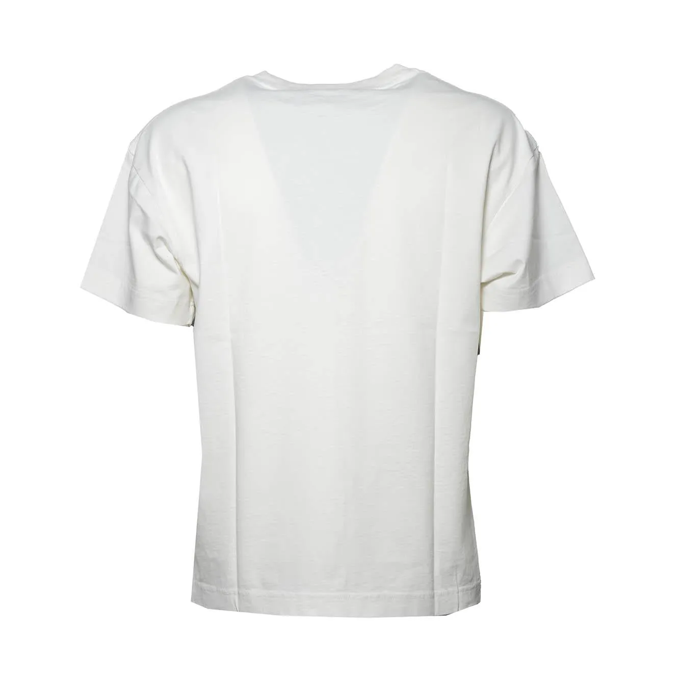 Palm Angels Spray Bear PMAA109S26JER001 t-shirt bianco grigio