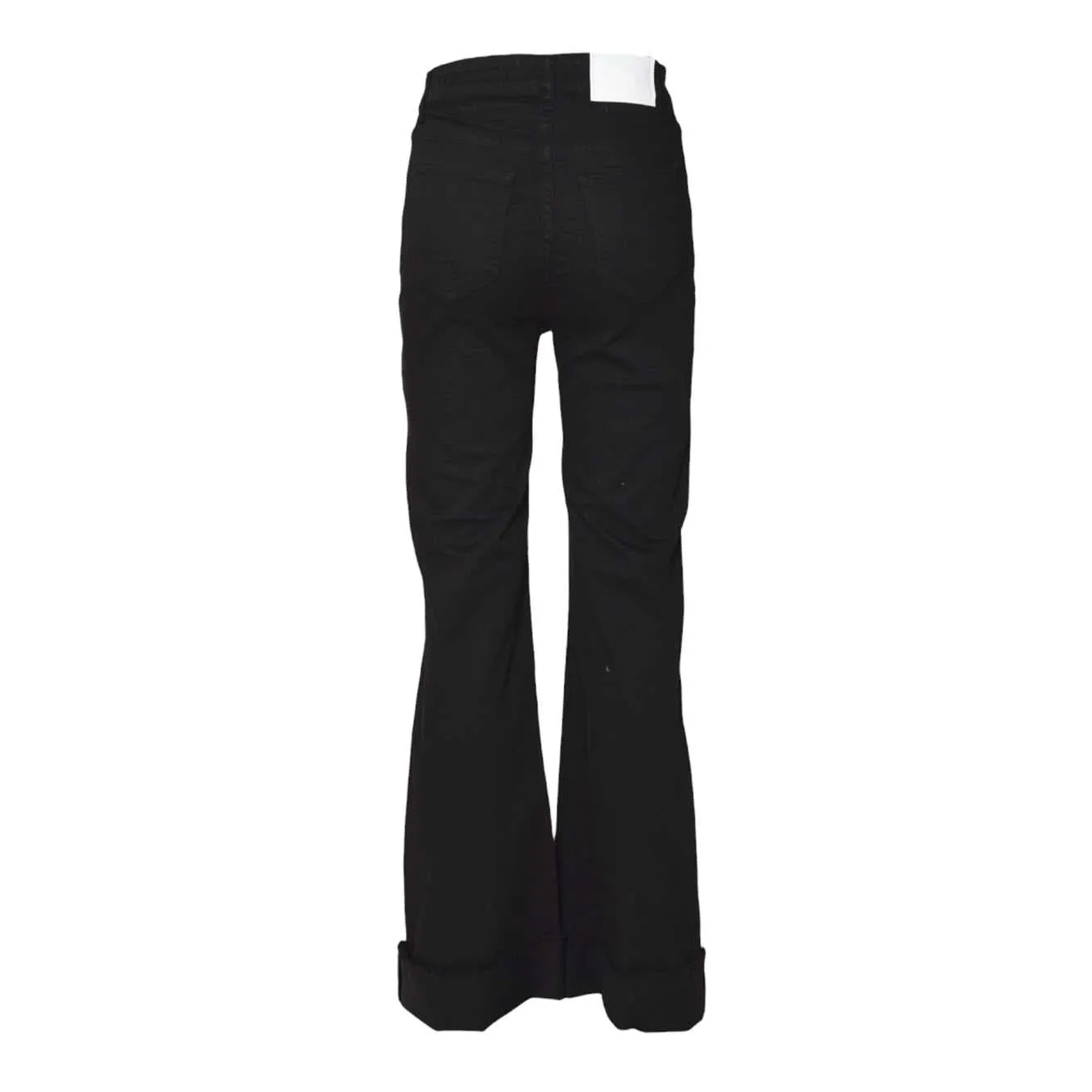 Solotre M1D0203A99 jeans nero donna elasticizzato