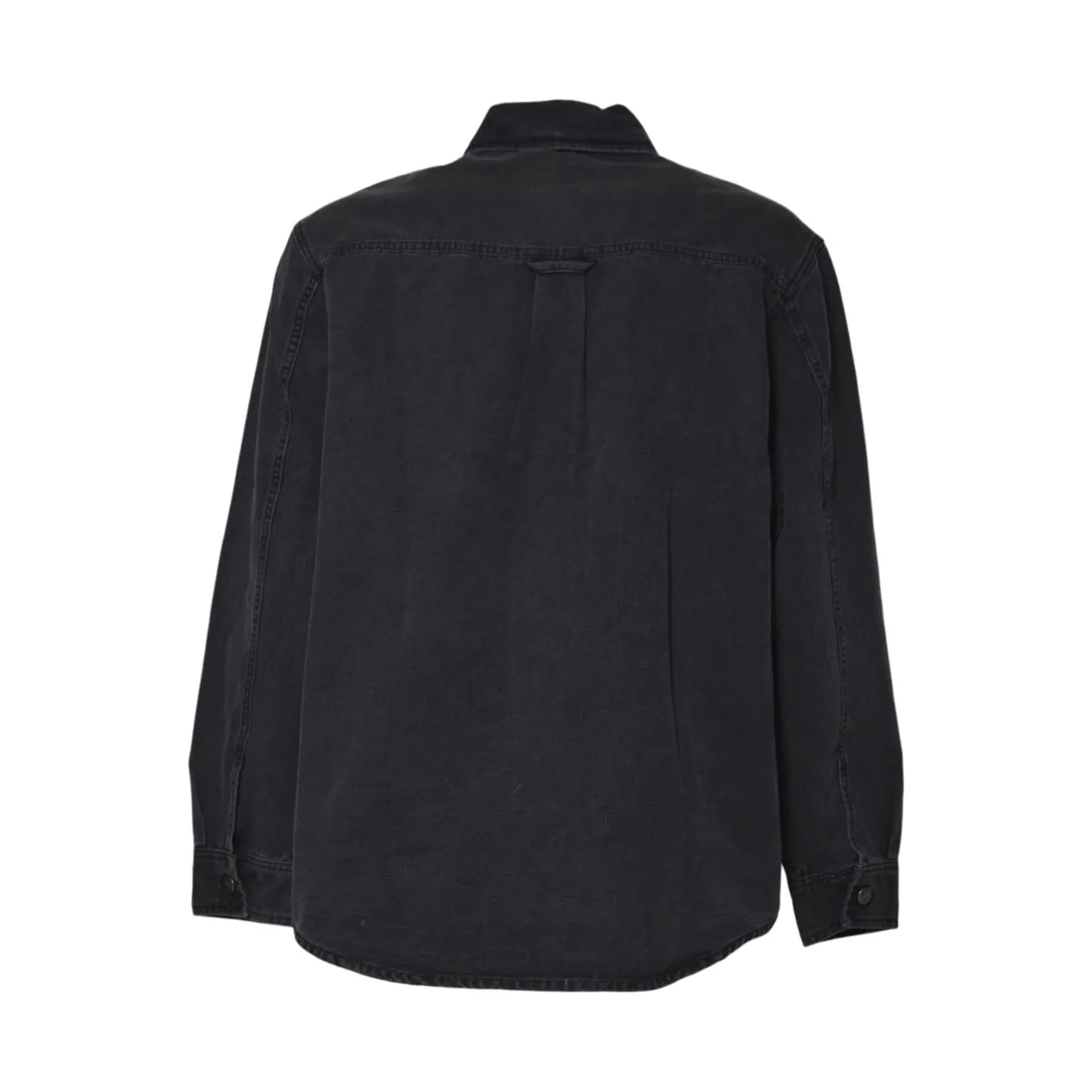Carhartt WIP camicia Mitch I036262 canvas nera
