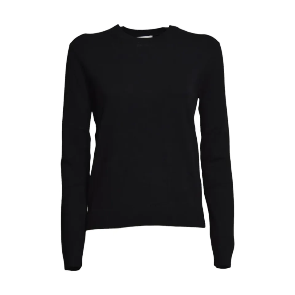 MaxMara Weekend Sicilia maglia nera seta lana