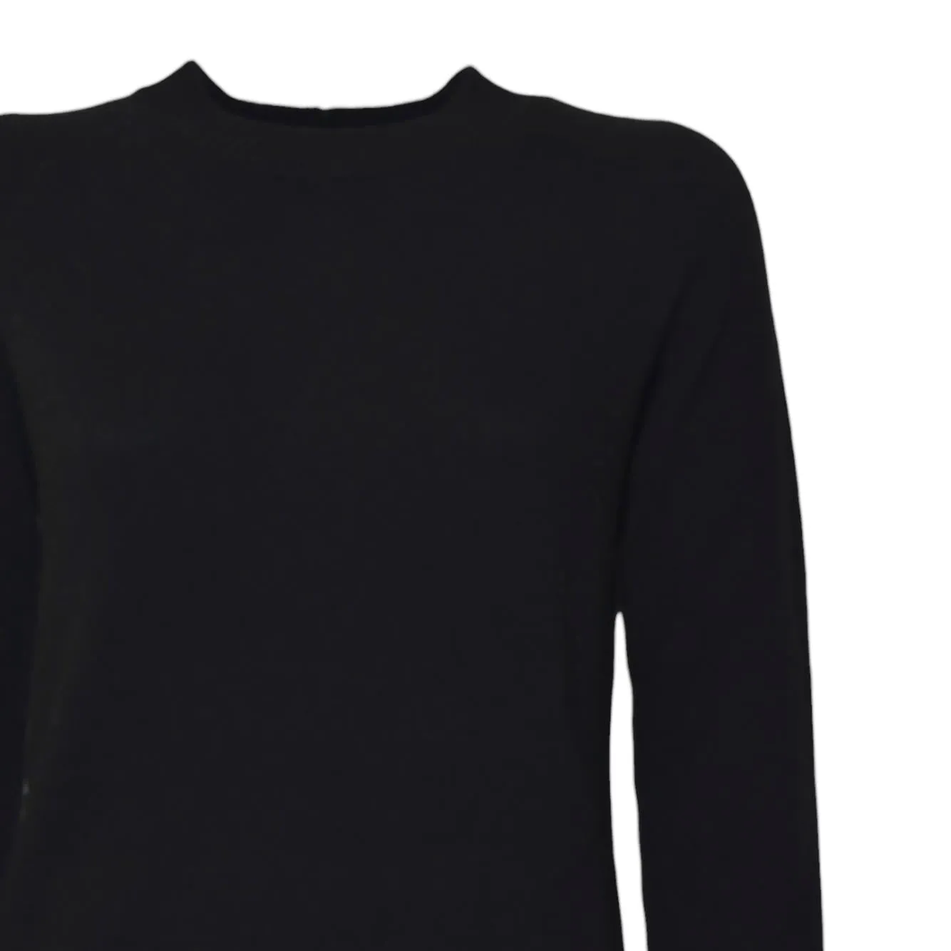 S Max Mara Damasco cardigan nero lana cachemire