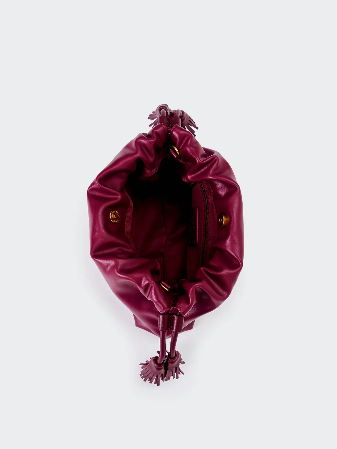 Vicolo Borsa Tassel Small vino tracolla catena