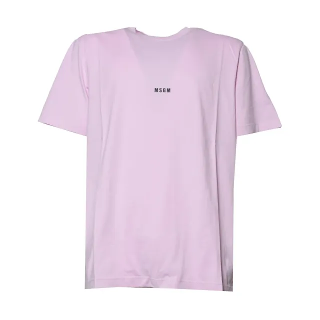 MSGM 3940MM500257798 t-shirt rosa cotone donna
