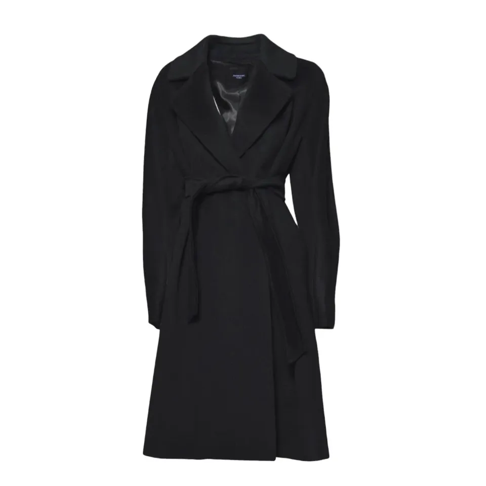 Weekend Max Mara 2525016062600 cappotto nero lana