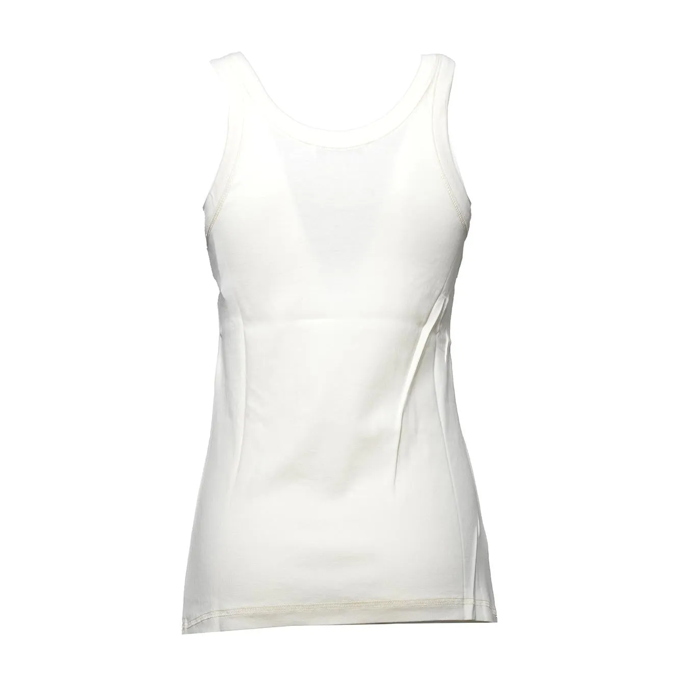 Lemaire TS0001LJ1016 canotta coste panna cotone