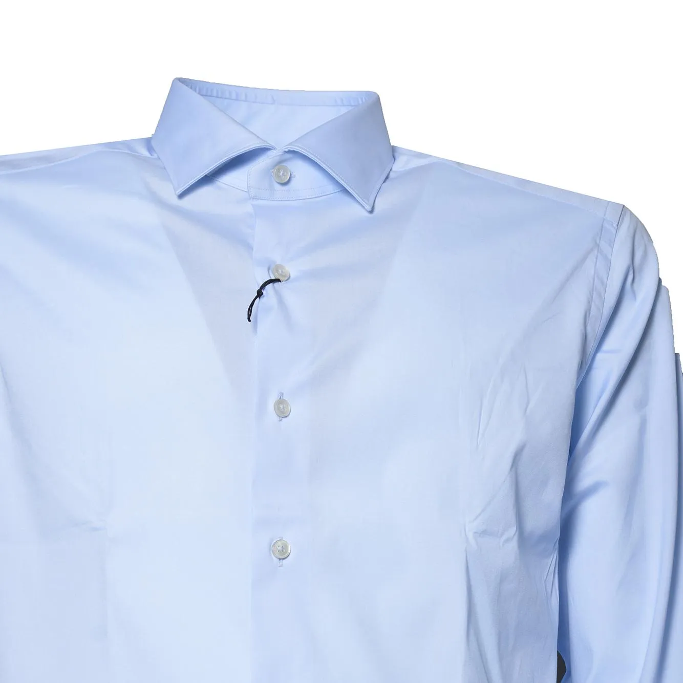 XE 558ML16113004 camicia azzurra in cotone