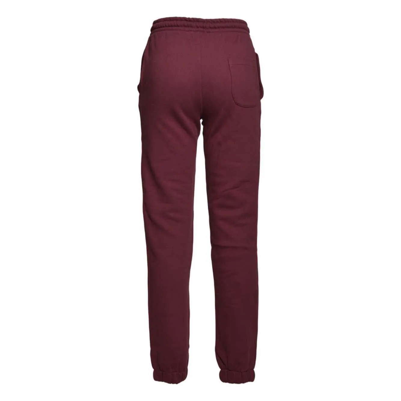 MSGM Junior F5MSJUFP024 pantalone tuta bordeaux 14A cotone