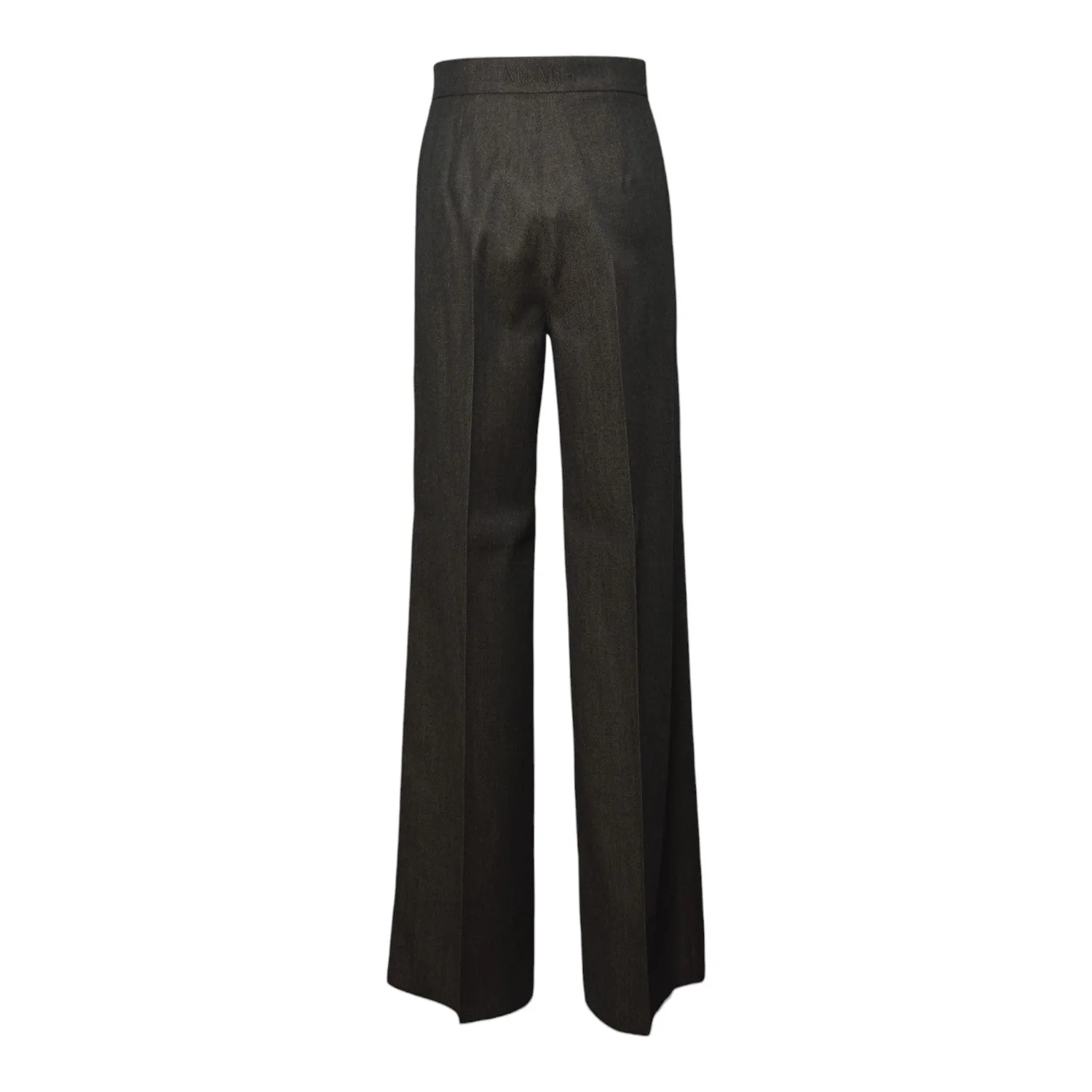 Max Mara Campo 2621136052600 pantalone marrone lana