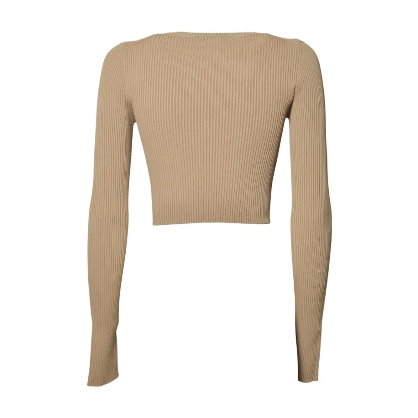 Max Mara Arcella123 2511361243600 top crop marrone