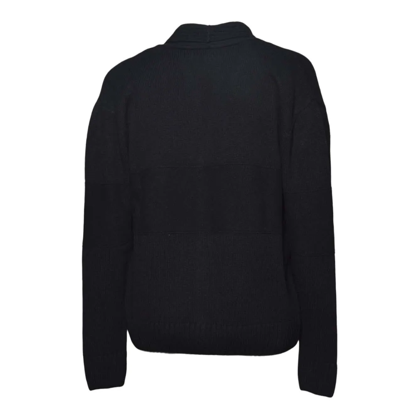 GCDS B2CM1804KI8 cardigan nero logo bottoni XS-S-M-L