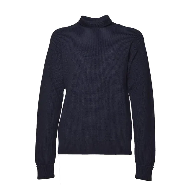 Jil Sander J47GP0146J14644 cardigan blu cotone