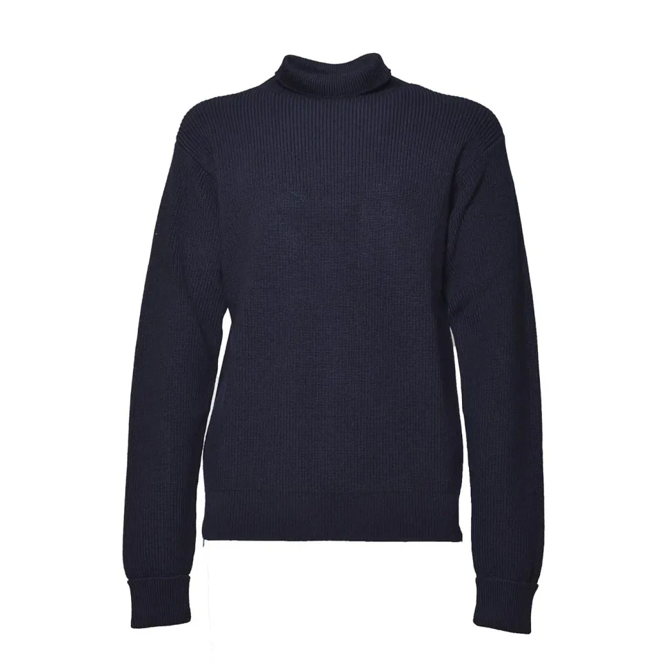 Jil Sander J47GP0146J14644 cardigan blu cotone