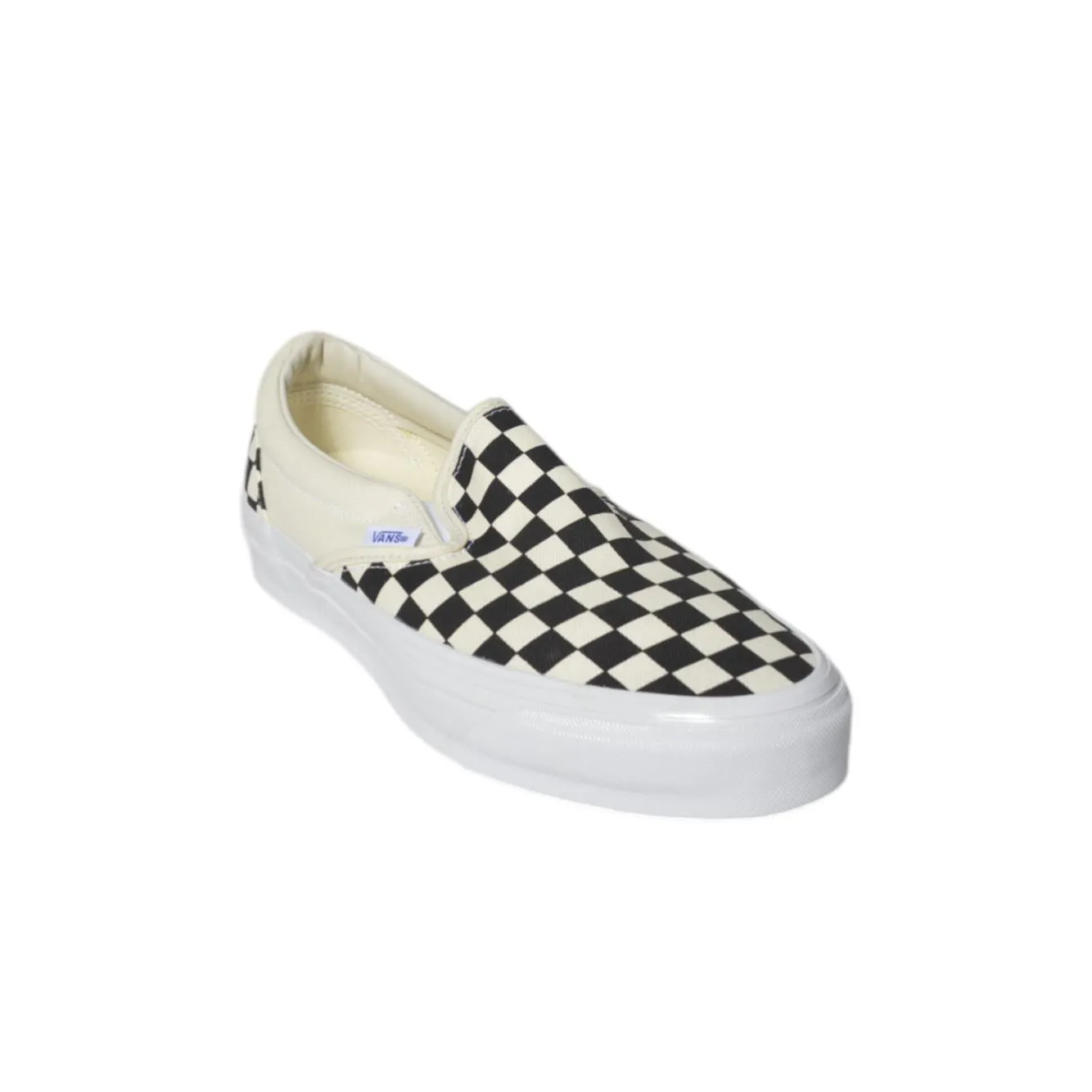 Vans Reissue 98 LX VN000CSE2BO1 slip-on nero/bianco checkerboard