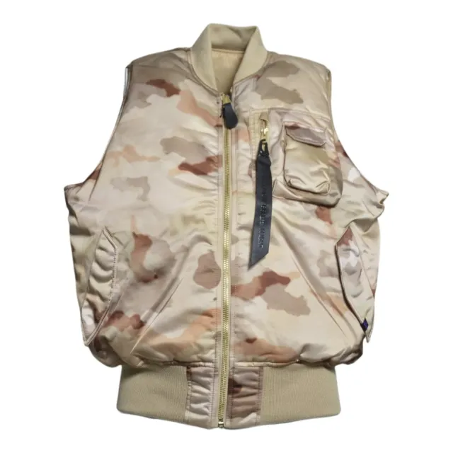 Alpha Industries MA-1 SS758102C gilet nylon camouflage