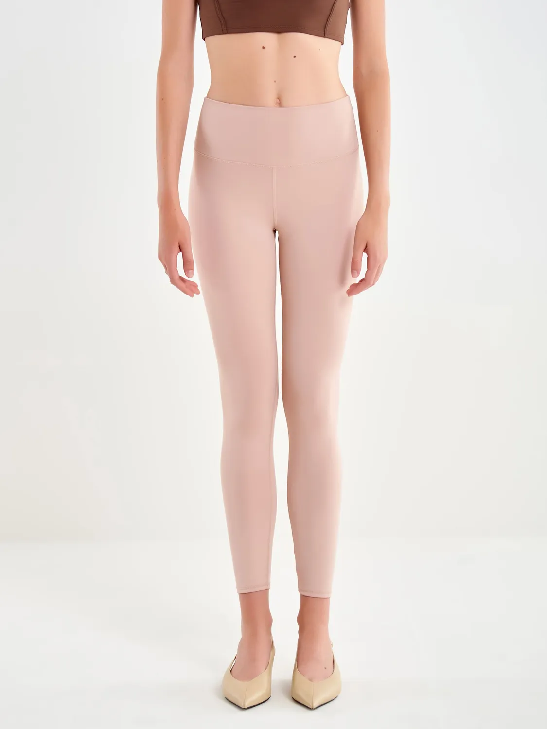 Vicolo Leggings Tessuto Tecnico leggings rosa modellante