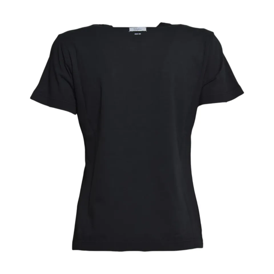 Grifoni G1AC0055 Tavia t-shirt nera donna
