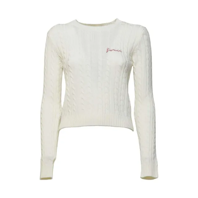 Fiorucci W25FWSKW007KN05 maglia cropped taglia M merino