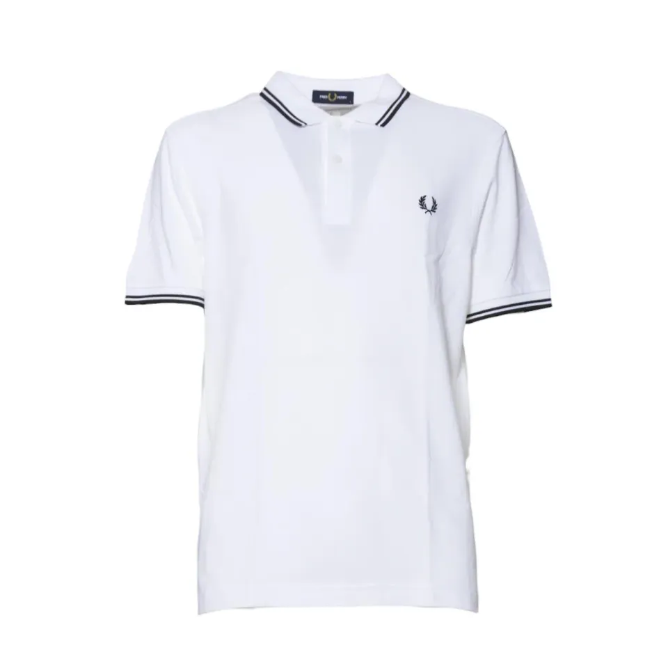 Comme des Garçons Shirt FOT502S25 polo bianco righe nere