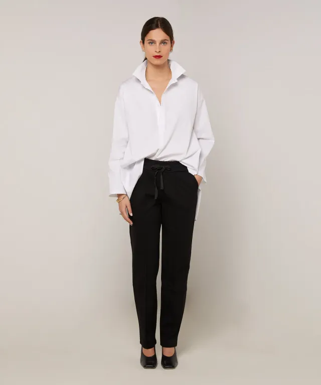 Rodier Milano pantaloni jogging maglia donna neri