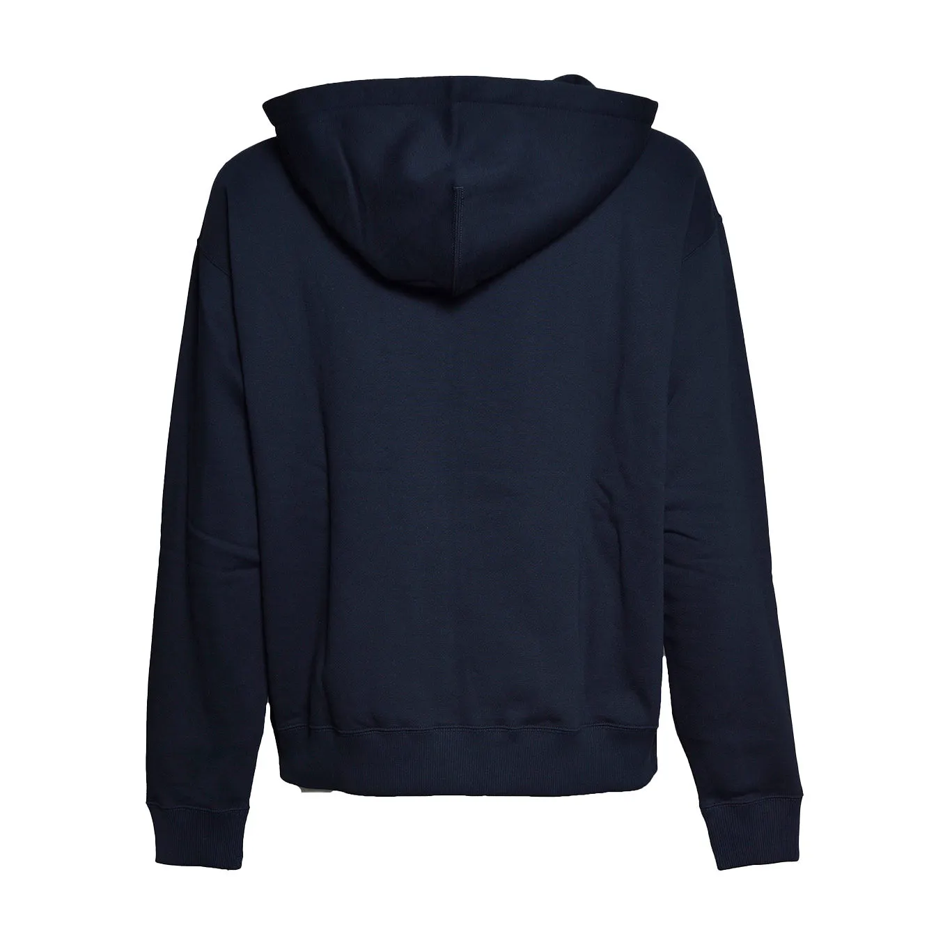 Jil Sander J22HG0118 felpa con zip blu navy