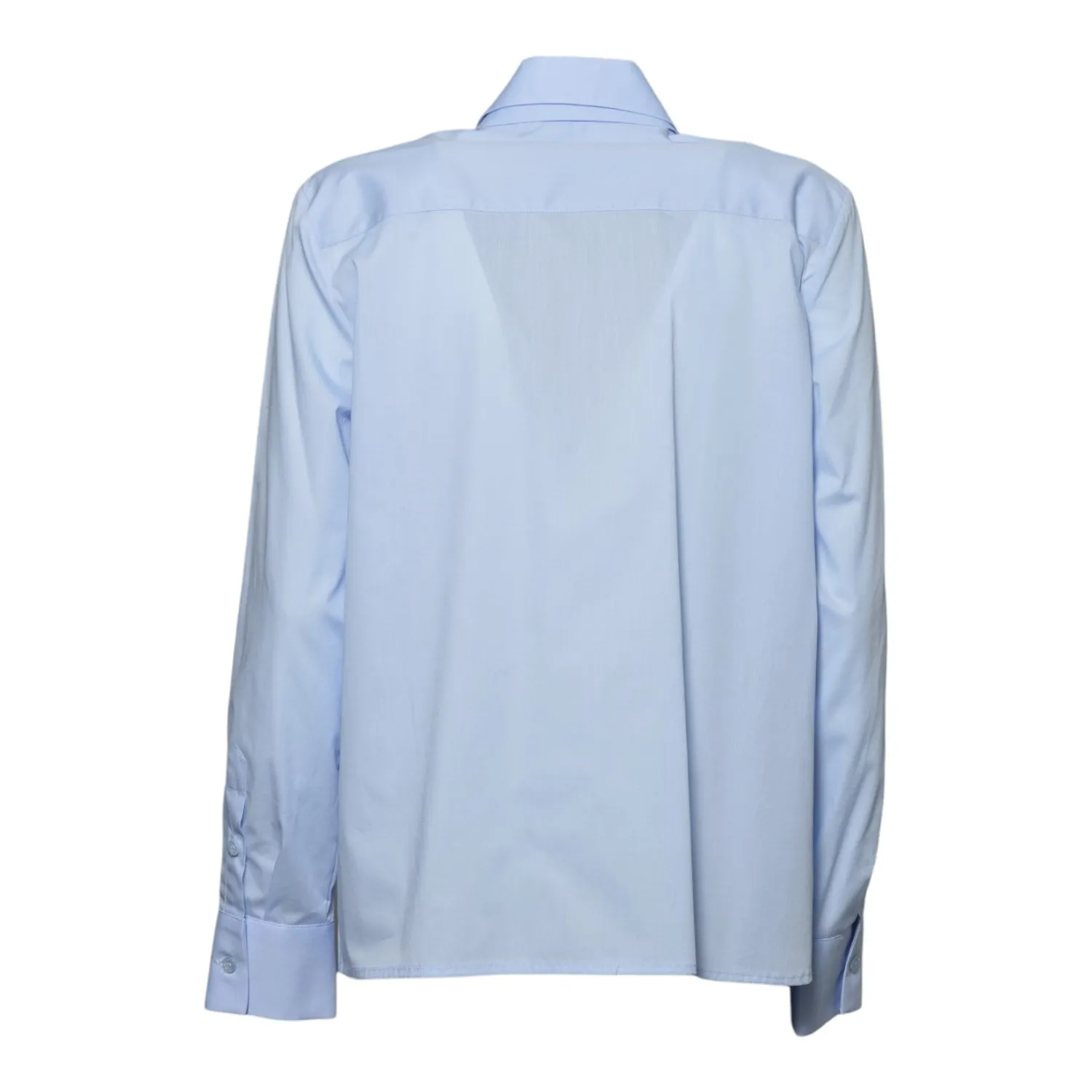 Solotre M1AC0153ACU83S blusa azzurra donna