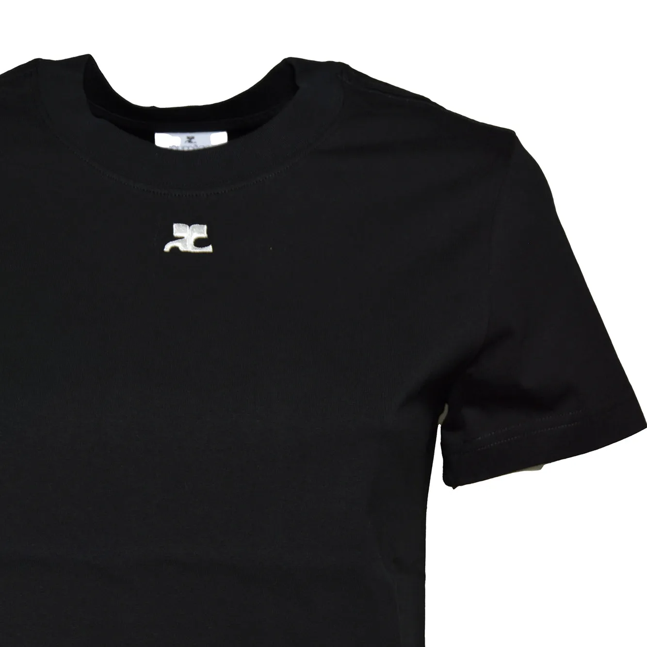 Courregès AC Regular 326JTS217JS0233 t-shirt nero cotone
