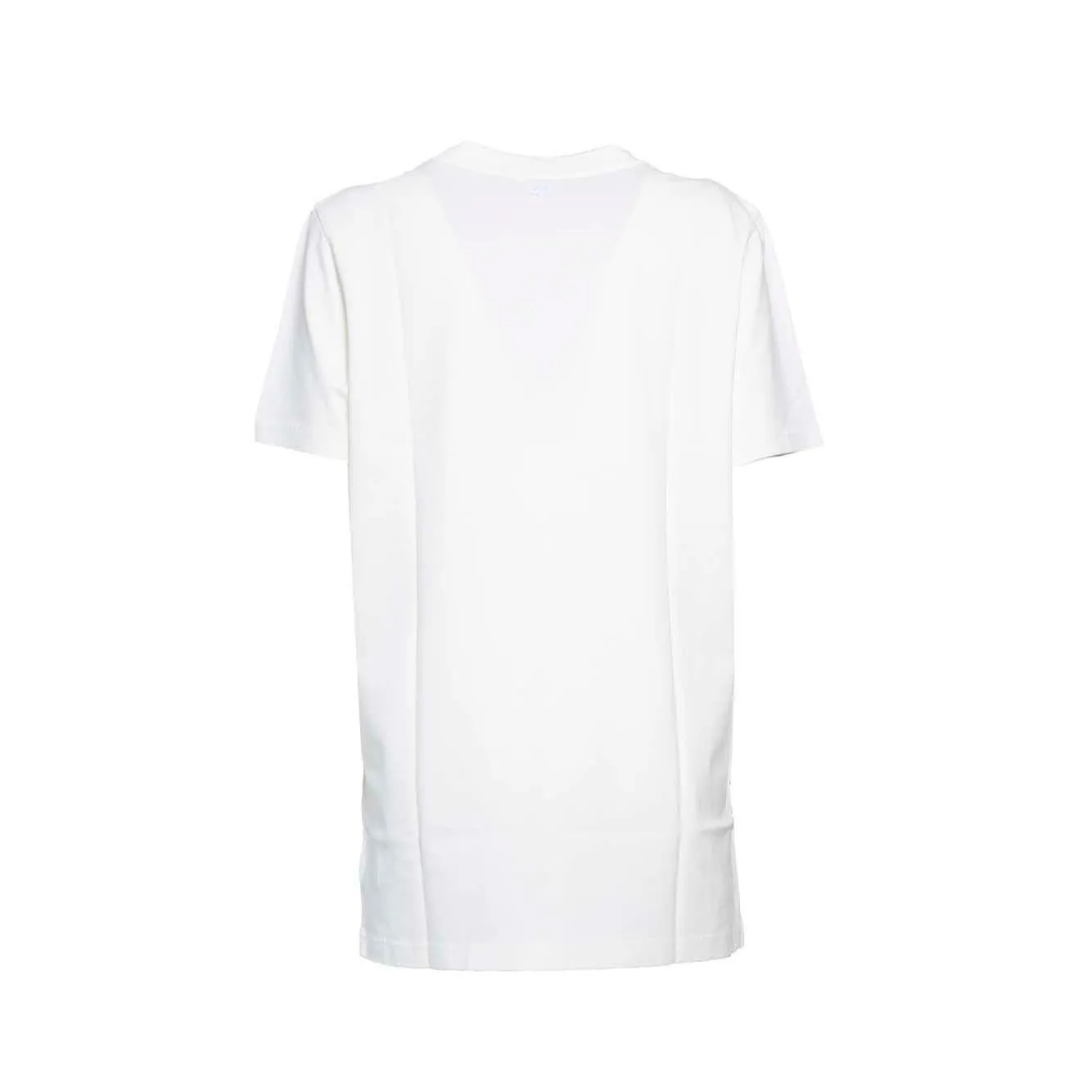 Courrèges VESJTS008JS0107 t-shirt donna bianca cotone