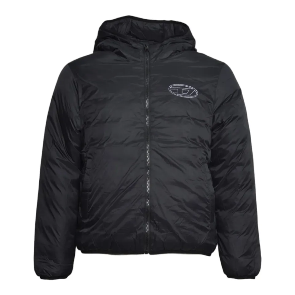 Diesel Junior J02884KXBVE giubbotto nero ragazzo