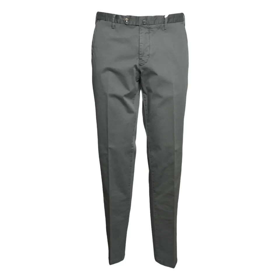 L.B.M. 1911 848055042 pantalone uomo verde sartoriale