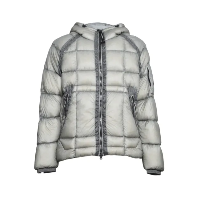 C.P. Company 21CMOW702A110416A piumino grigio chiaro