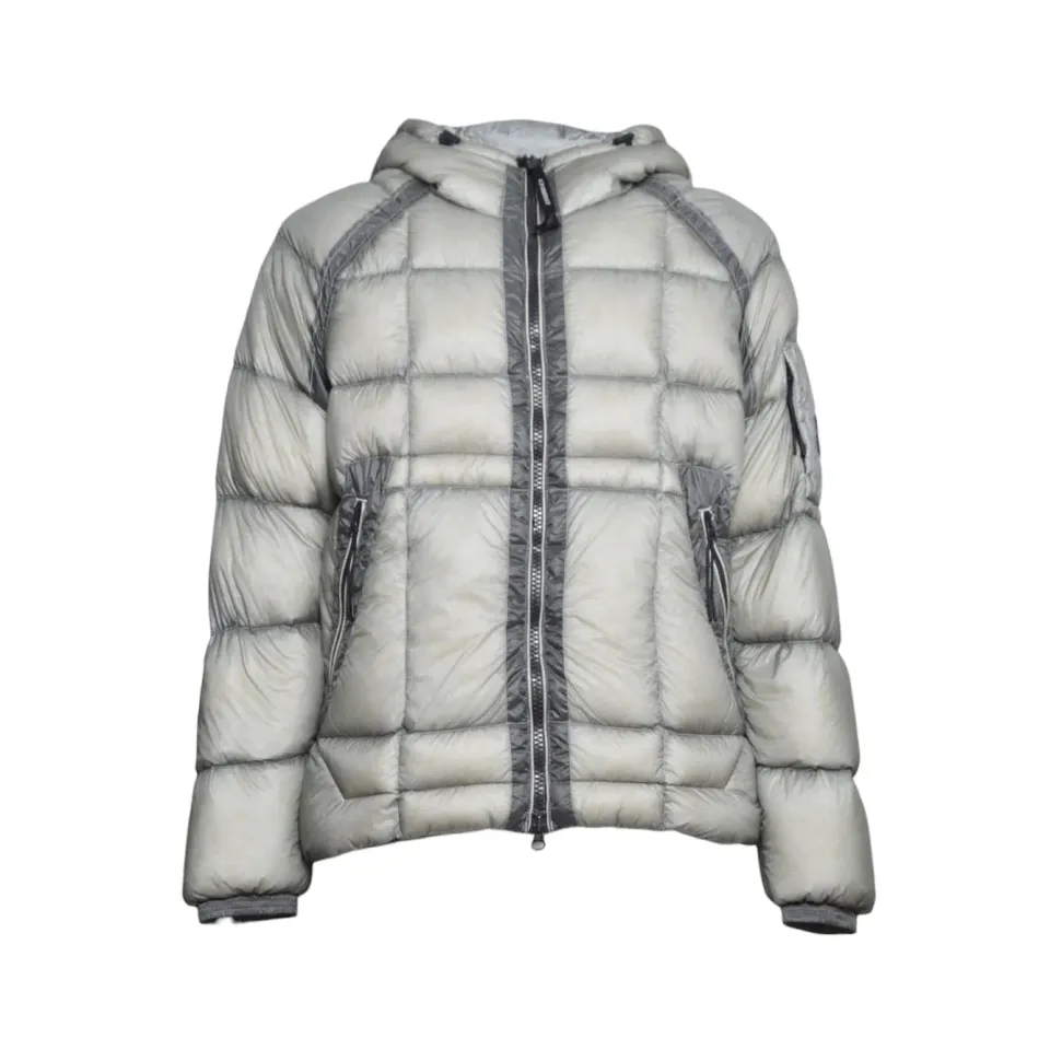C.P. Company 21CMOW702A110416A piumino grigio chiaro