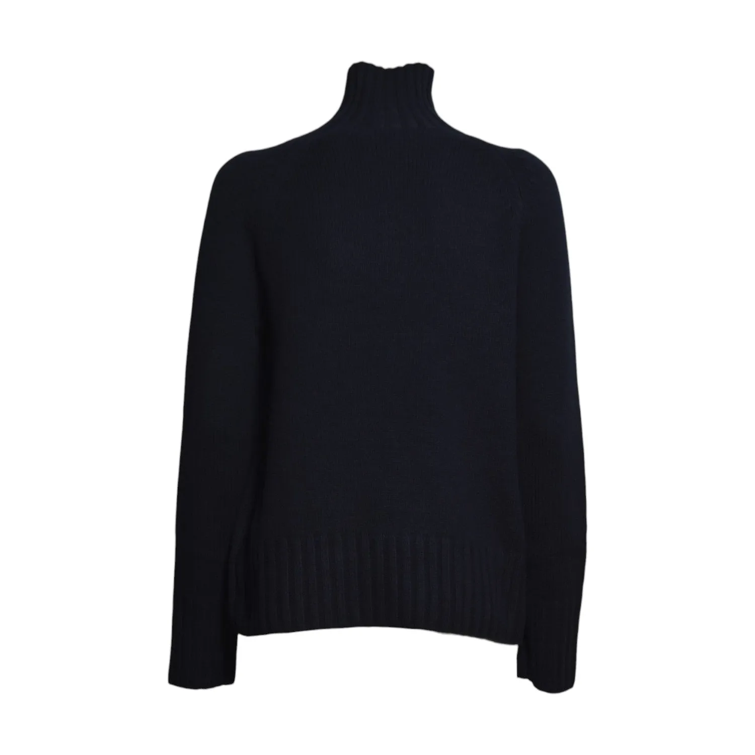 S Max Mara Mantova cardigan blu notte lana cachemire