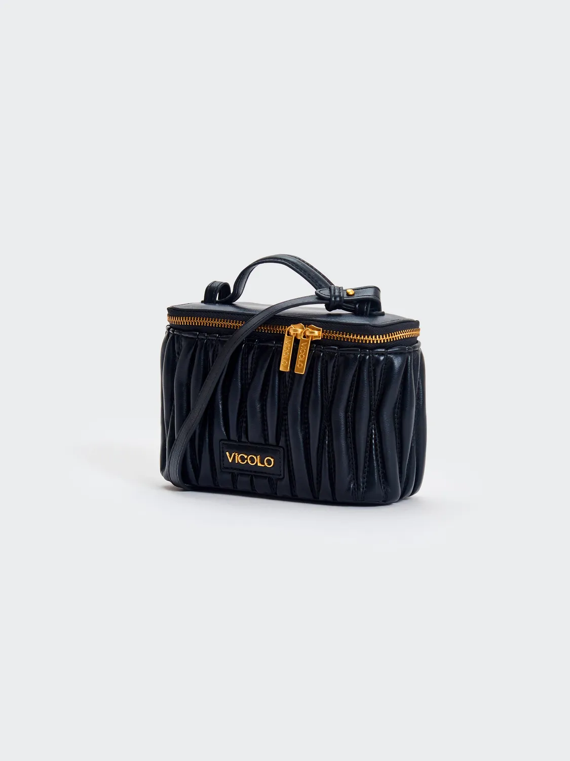 Vicolo Borsa Charlotte secchiello nera tracolla
