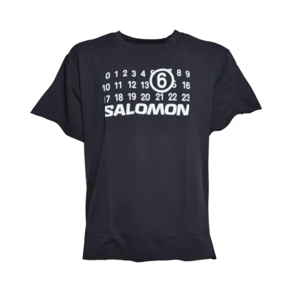 MM6 Maison Margiela x Salomon SH0GC0051 t-shirt nero