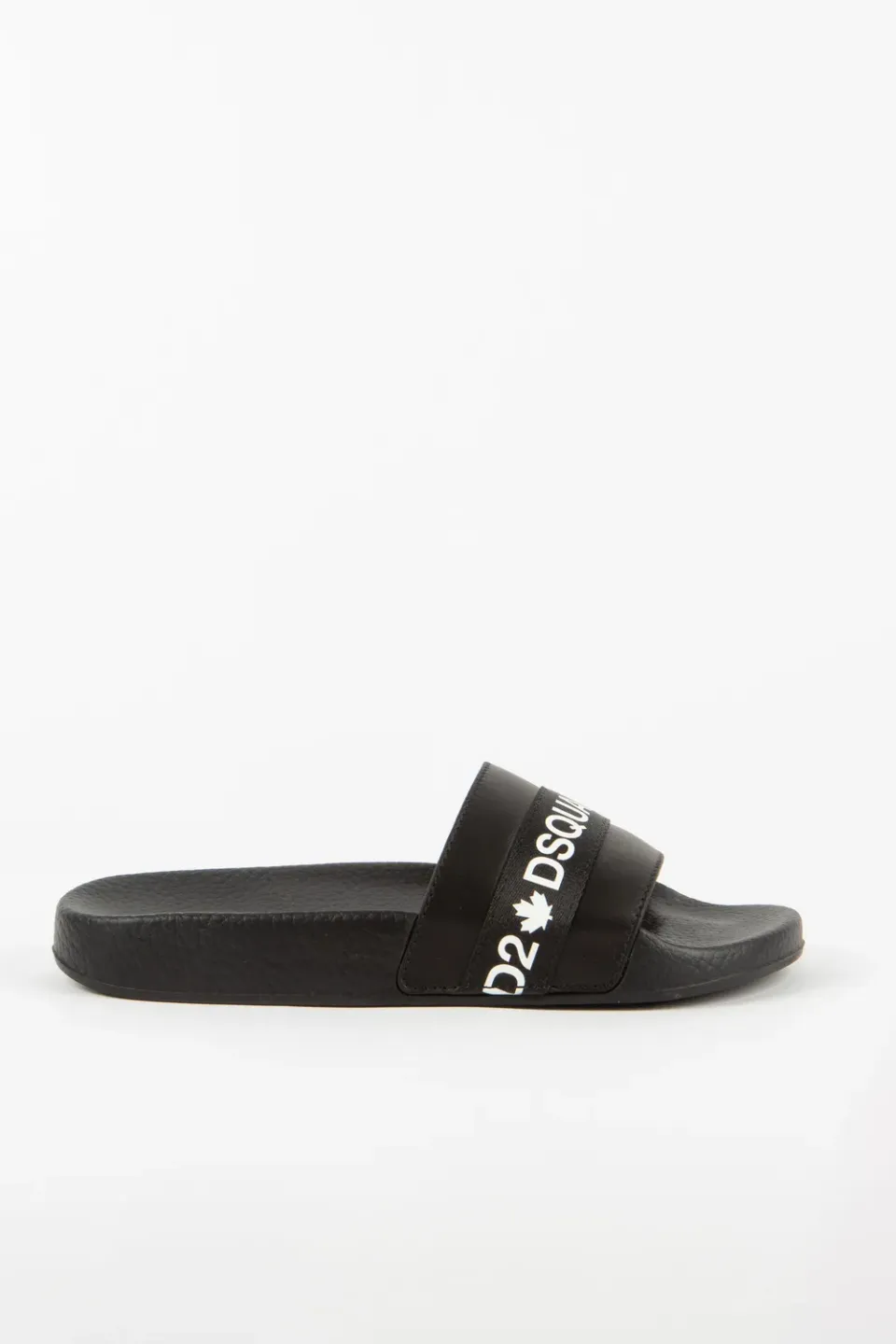 Dsquared2 SLW000704601558 ciabatte gomma nere logo taglia 41