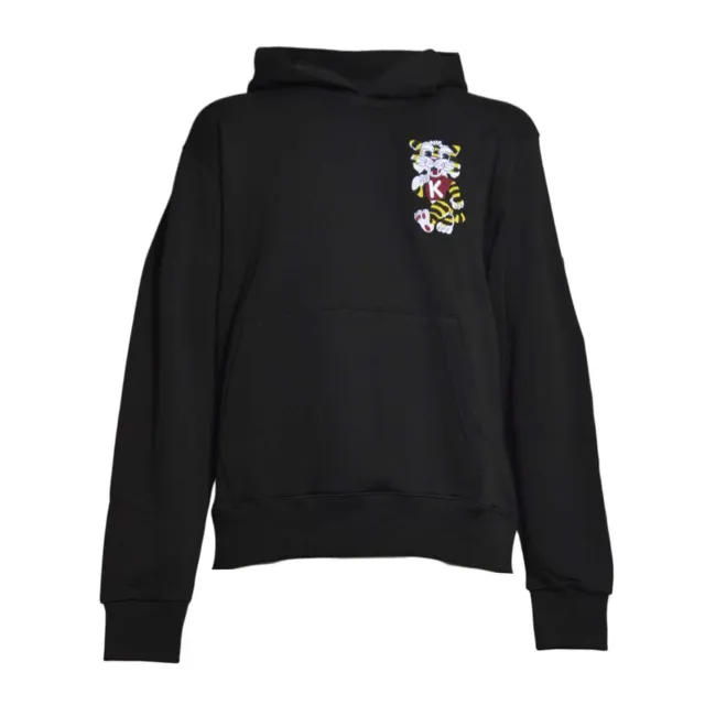 Kenzo Wild Tiger FG55HO2044MJ felpa cappuccio nera