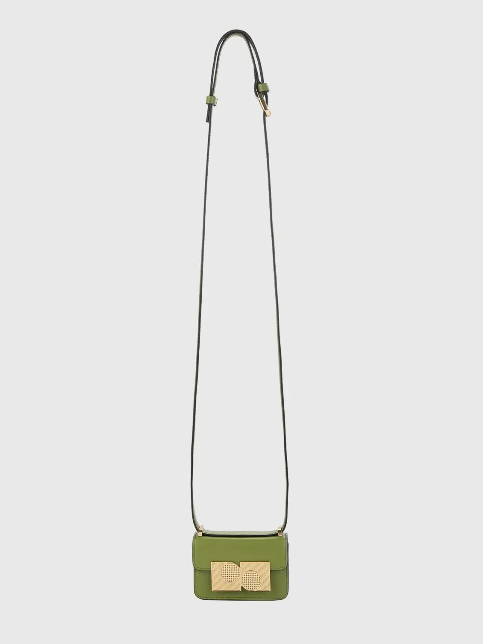 PORTS Anouk borsa mini verde tracolla pelle