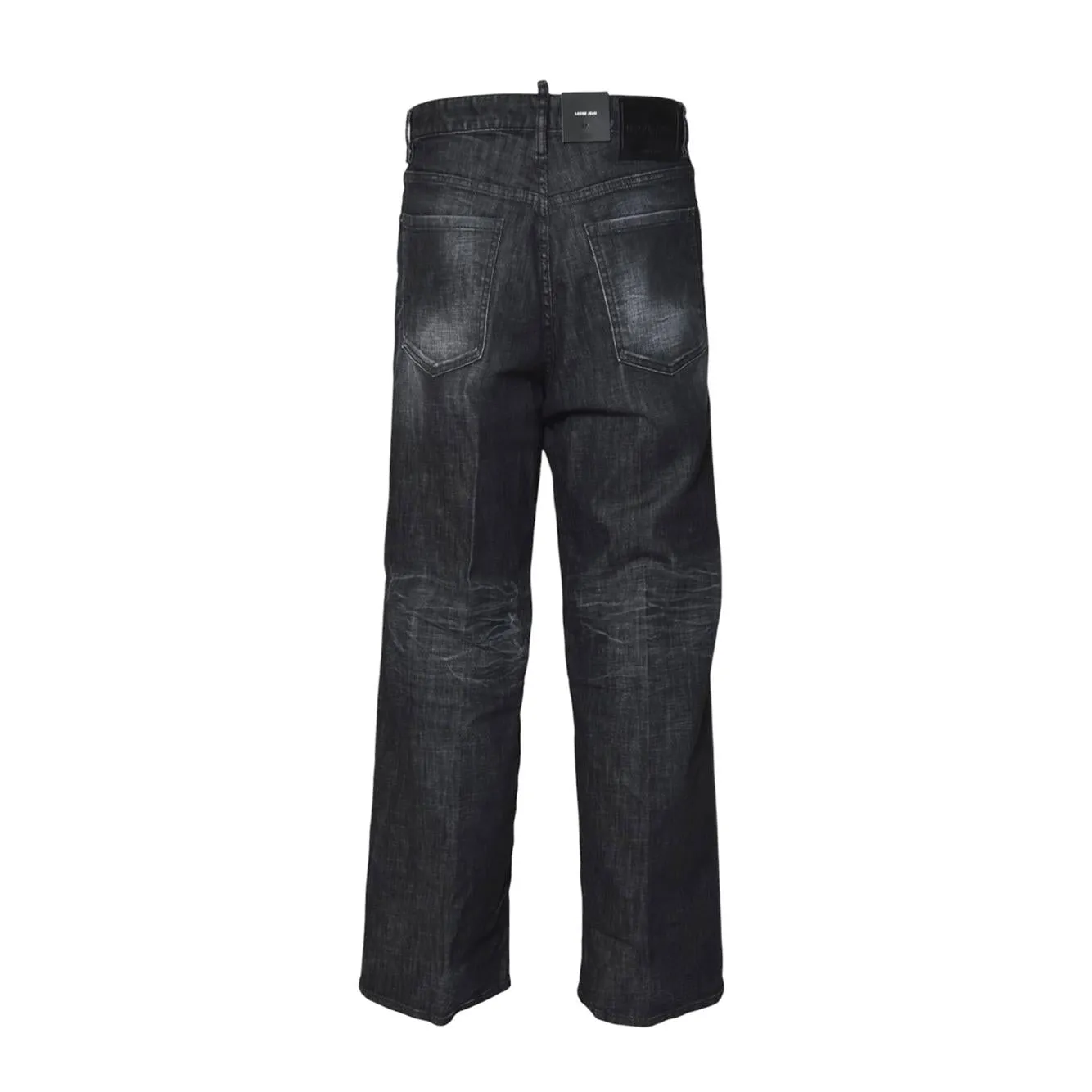 Dsquared2 S74LB1717S30357 loose jeans neri uomo